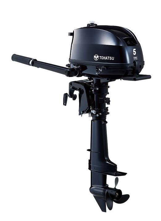 TOHATSU MFS5 : 5hp 4-stroke outboard